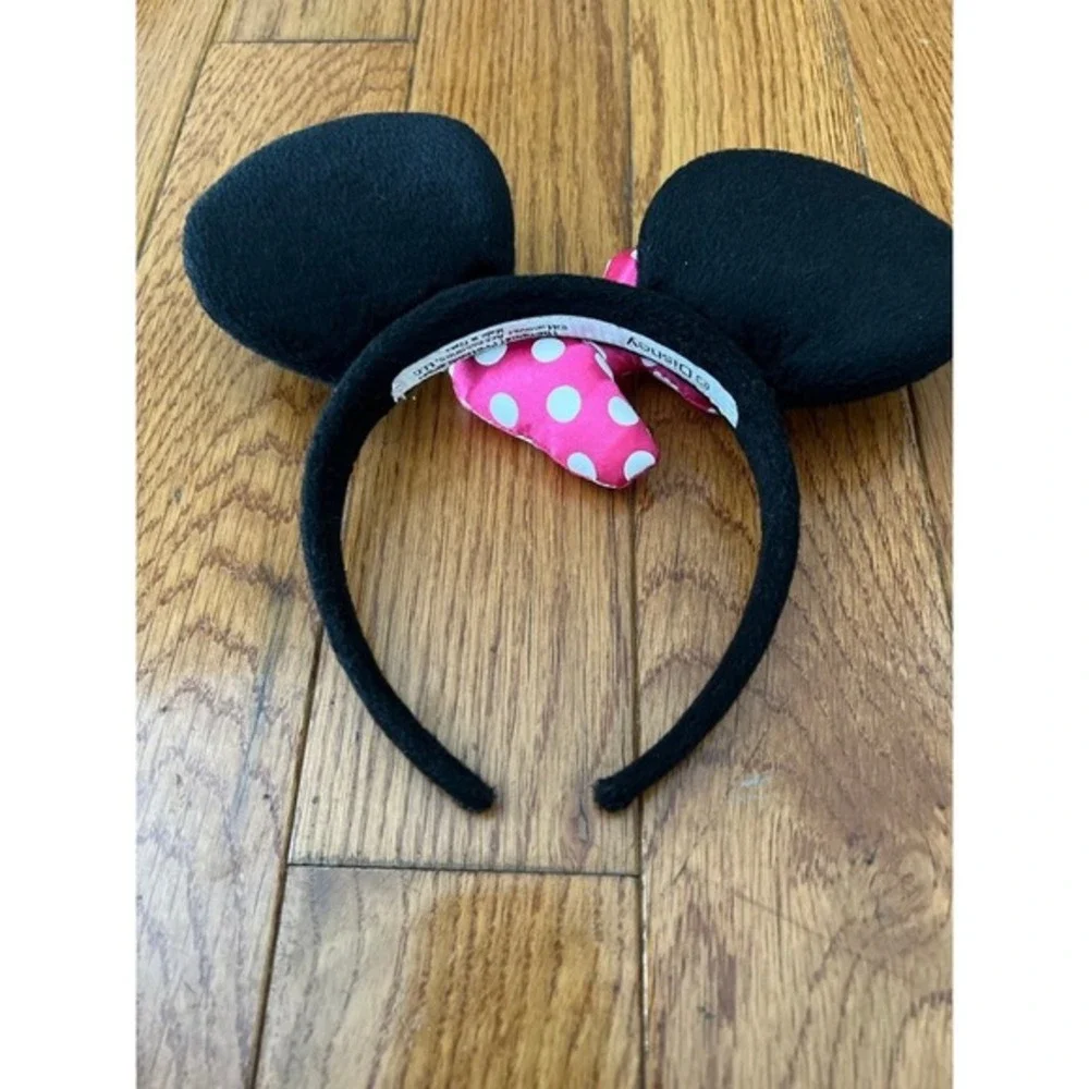 Bundle 2 girls Halloween head bands Minnie Mouse Disney leopard dress up play‎
